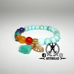 Pulsera 7 Chakras con...